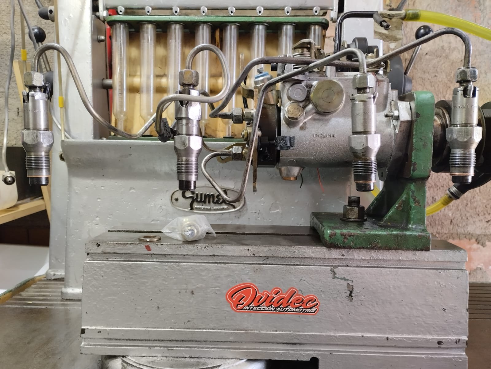 Diagnóstico y calibración de bombas mecánicas y common rail